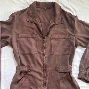 NWOT YFB Young Fabulous & Broke Utility Jumpsuit